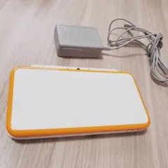 New 2DS LL ホワイト/オレンジ 本体 充電器付き