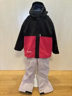 DLITE スキーウェアセット 黒/赤