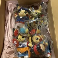 ポケモンセンタートウホク お祭り ピカチュウ ぬいぐるみ 6種 オマケ