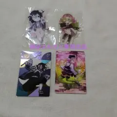 鬼滅の刃　バレンタインホワイトデー　アクスタ　　伊黒小芭内　甘露寺蜜璃　おばみつ