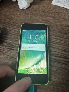 iPhone 5c グリーン