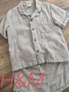H&M シャツ ショートパンツ セットアップ　ベビー　キッズ