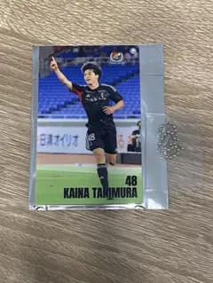 マリノス2025 マリガチャ トレカ風アクリルキーホルダー 48 谷村海那