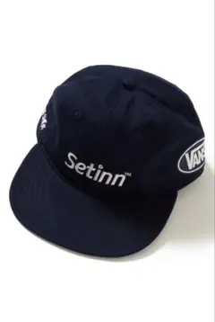 Vans Setinn コラボ　キャップ　ネイビー　新品