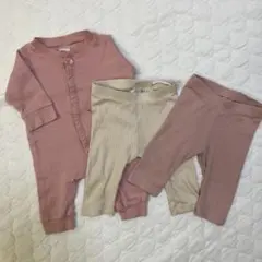 【ムーンさま専用】h&m パンツ　2点セット 60