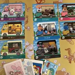 サンリオ　あつ森　amiibo 3枚+他5枚　セット　どうぶつの森