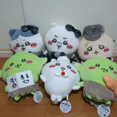 【６点】ちいかわ★ぬいぐるみ★うさぎ★ラッコ★ハチワレ★ゴブリンなど★新品④
