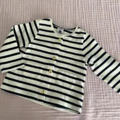 【超美品】プチバトーカーディガン　12m/74cm