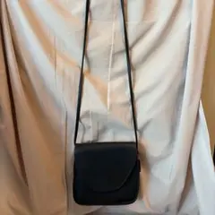 オールドCOACH レザー ショルダーバッグ ブラック