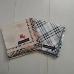 BURBERRY ハンカチ 2枚セット