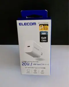 ELECOM 20W USB Type-C充電器 MPA-ACCP6820WH