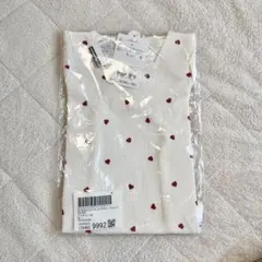 apres les cours スクエアネックパフスリーブTシャツ　90