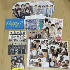 嵐　グッズまとめ売り うちわ・会報・切り抜き・CD