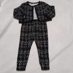 SHEIN ツイード風 セットアップ 12-18M