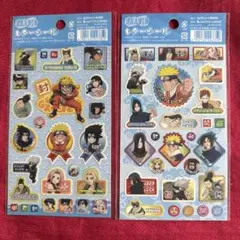 激レア NARUTO 当時 レターシール ショウワノート 2種