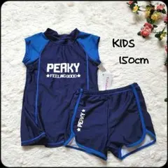 エルフィンドール/西松屋●新品タグ付き/美品♪セットアップ水着/150cm