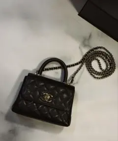 CHANEL ココハンドル　マイクロミニ