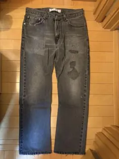 Levi's 505 ブラック　リメイクデニム