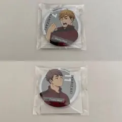 ハイキュー　フェア　それぞれの朝　アニメイト トレーディング缶バッジ　宮侑　宮治