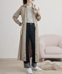 シャツワンピ