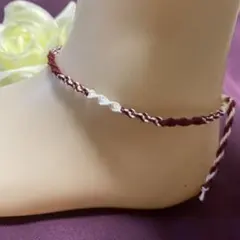アンクレット　ハンドメイド　男女兼用