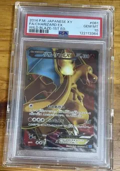 PSA1リザードンEX SR XY ワイルドブレイズ 081/080 - メルカリ