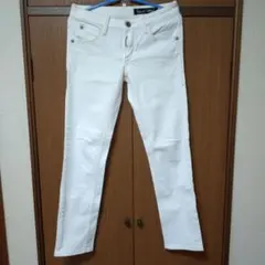 sweet camel ストレートデニム パンツ SA-9312白デニム