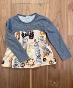 trois lapins 110 長袖カットソー