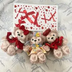 シェリーメイ　クリスマス＆スプリングヴォヤッジぬいぐるみキーホルダー　4点セット