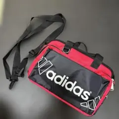 adidas ショルダーバッグ 赤黒