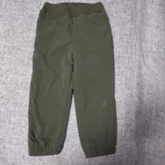 オリーブグリーン ゴムウエストパンツ