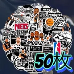50枚　NBA ブルックリン　ネッツ　ステッカー