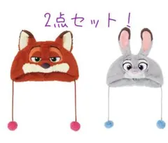 ファンキャップセット ズートピア ニック・ジュディー
