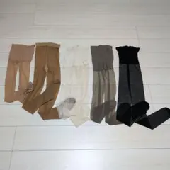 中古　レディース　ストッキング まとめ売り　5点セット　お掃除用