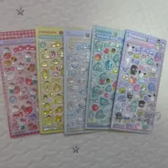 ボンボンドロップシール サンリオ 第二弾 【正規品】 5点セット