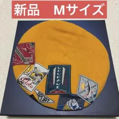新品未使用】LAULHERE ローレル ワッペン ベレー帽 フランス製 茶色