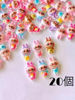 全身ラブブ② ネイルパーツ MIX20個