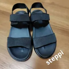 steppi スポーツサンダル ブラックのサムネイル