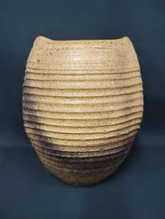 【箱付き】信楽焼 花瓶 花器 花生 陶器 華道 茶道 生け花 和風インテリア