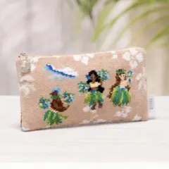 【B品】FEILER　フェイラー　プティバス　マナマナ　新品　未使用　アイボリー FEILER - BM−007フェイラー🌴マナマナ巾着ショルダーバッグの