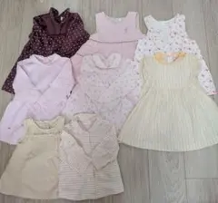 【4月末まで】イヴドローム　ベビー服 80-90cm　8点セット