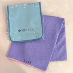 LAVA ラバ　ヨガラグ　ラベンダー　ワッフルヨガラグ