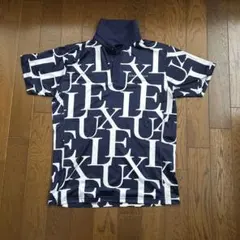 LUXE AKM PLUS ポロシャツ Lサイズ ネイビー