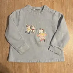 ファミリア　裏起毛トレーナー　100cm