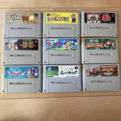 スーパーファミコン ソフト　まとめ売り　16本セット