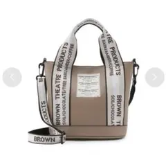 BROWN THEATRE PRODUCTS×VIS コラボ2WAYトートバッグ