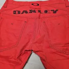 OAKLEY レッドパンツ サイズ33