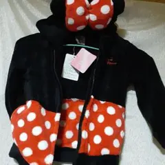 Disney ミニーマウス フリースパーカー 100のサムネイル