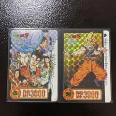激レア ドラゴンボールZ カードダス キラNo.322 .323 両面2枚セット