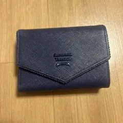 Samantha Thavasa 三つ折り財布 ネイビーのサムネイル